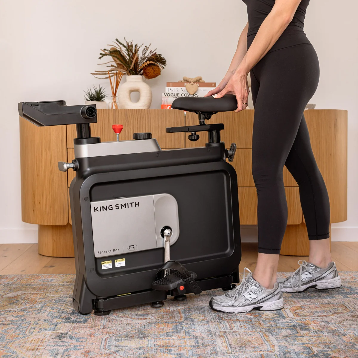 W1B 3IN1 Foldable Exercise Bike, Under Desk Bike - Image 5